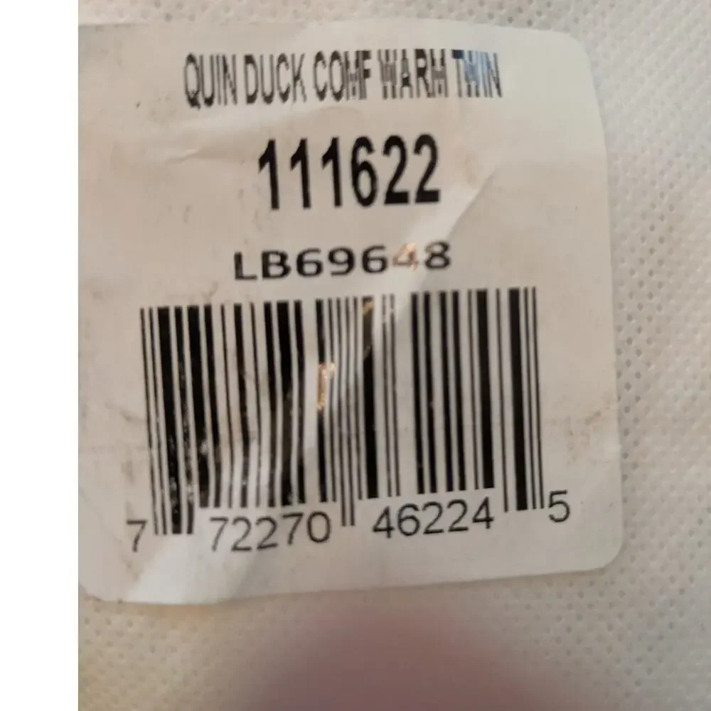 Quince TWIN Down Duvet Insert Ultra Warm Premium Comforter  NEW